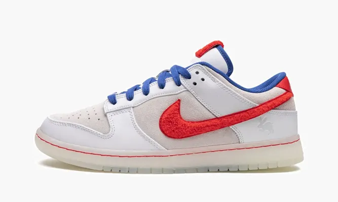 Кроссовки Nike Dunk Low Retro PRM «Year Of The Rabbit» белый