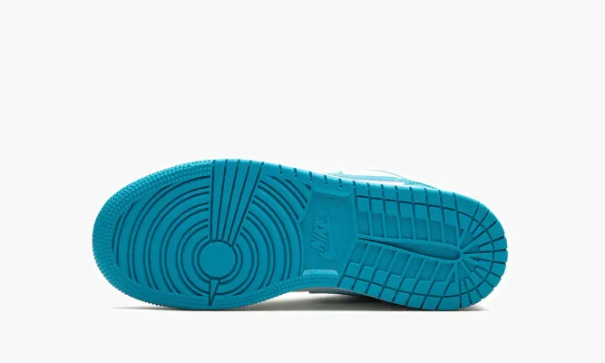 Кроссовки Air Jordan 1 Low GS белый