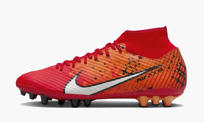 Для футбола Nike Mercurial Superfly 9 «Red» красный,оранжевый
