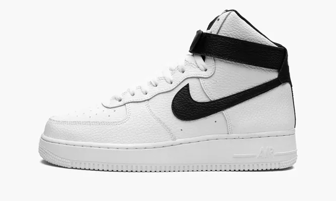 Кроссовки Air Force 1 High '07 «White / Black» белый