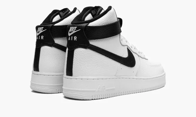 Кроссовки Air Force 1 High '07 «White / Black» белый