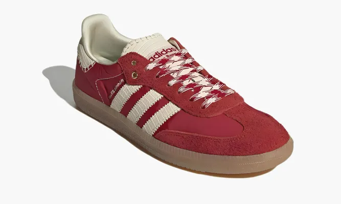 Кроссовки Adidas Samba «Wales Bonner Red White» красный