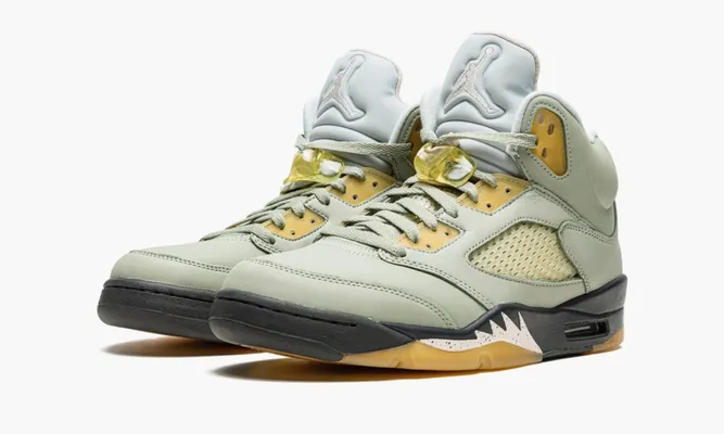 Кроссовки Nike Air Jordan 5 Retro «Jade Horizon» зеленый