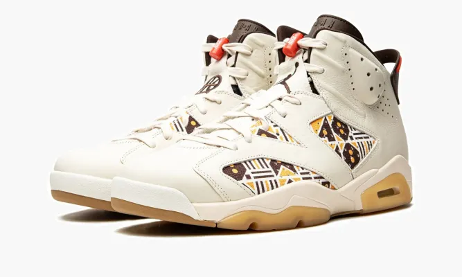 Кроссовки Air Jordan 6 «Quai 54» белый