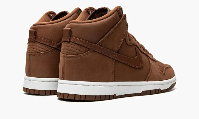 Кроссовки Nike Mn Dunk High Premium WMNS «Pecan» коричневый