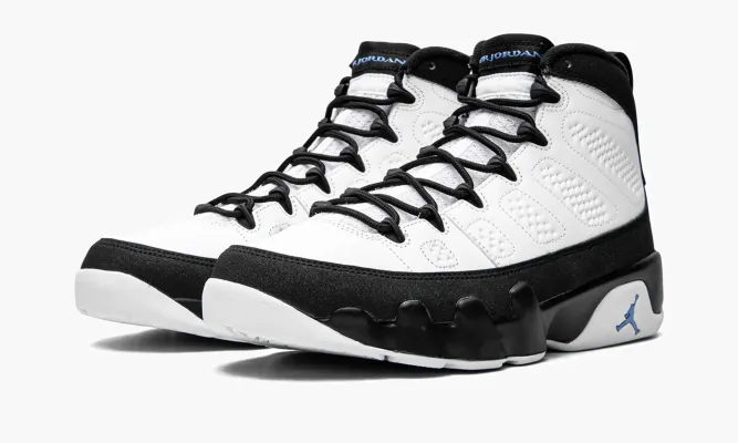 Кроссовки Air Jordan 9 Retro «University Blue» белый