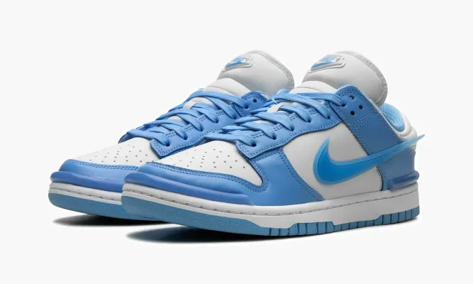 Кроссовки Nike Dunk Low Tist WMNS «University Blue» белый