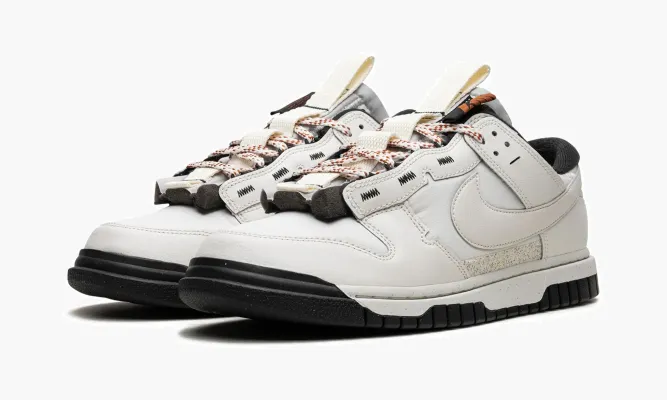 Кроссовки Nike Dunk Low Remastered «Sail / Black» бежевый