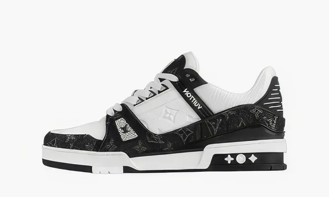 Кроссовки Louis Vuitton «Black» черный