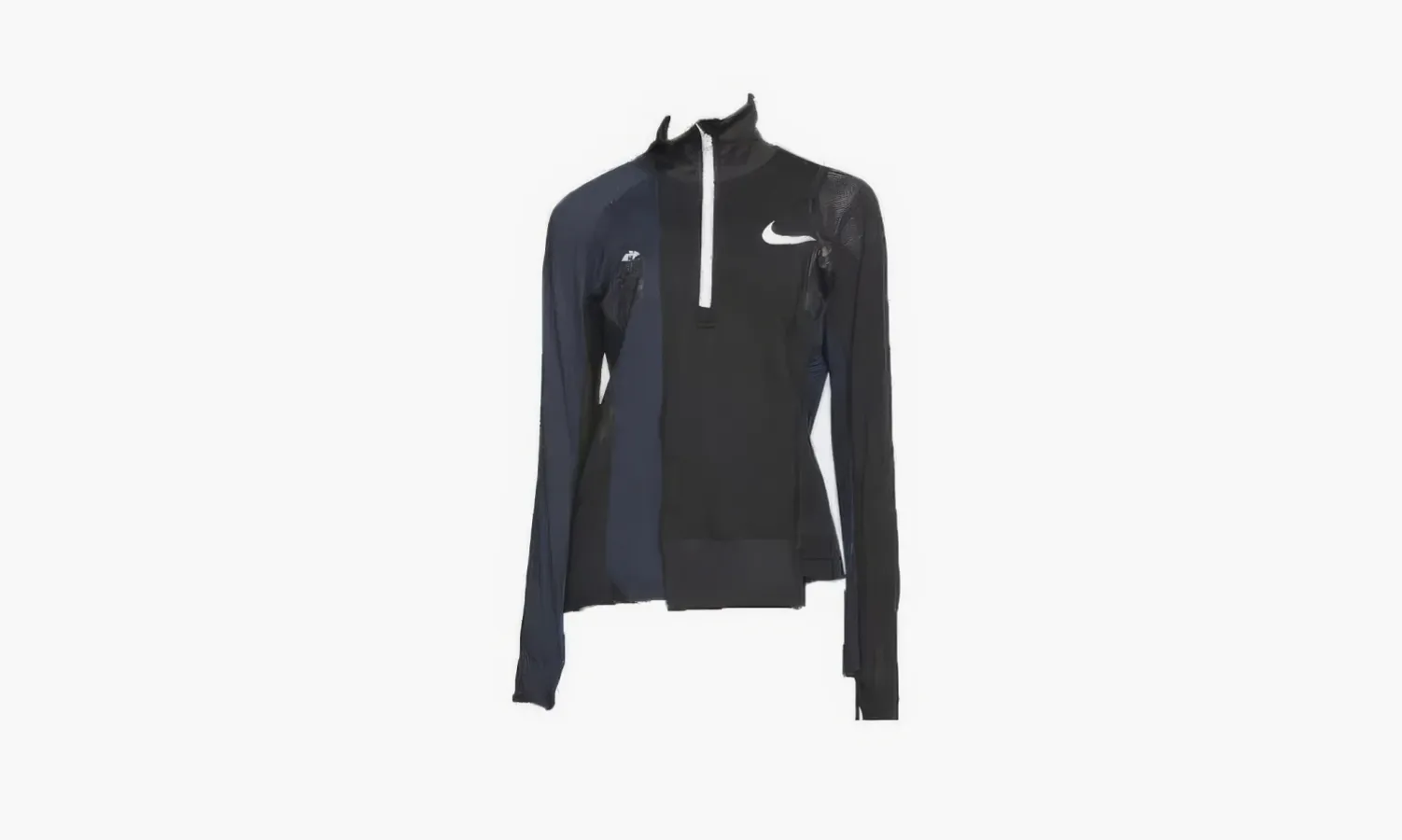 Nike X Sacai Half Zip Jacket WMNS «Dark Obsidian»