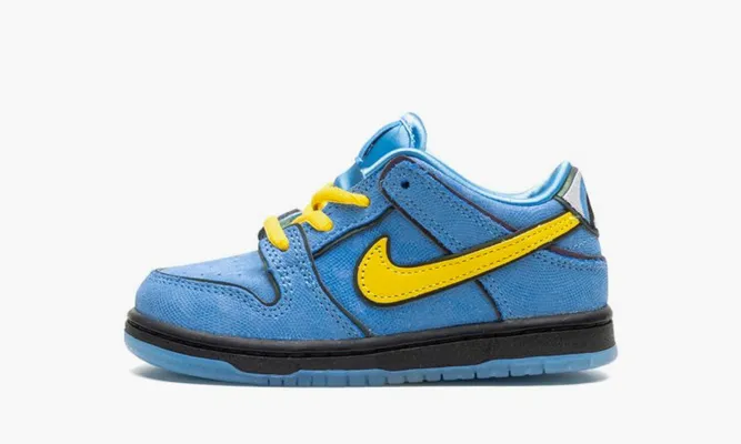 Кроссовки Nike SB Dunk Low TD «The Powerpuff Girls Bubbles» синий