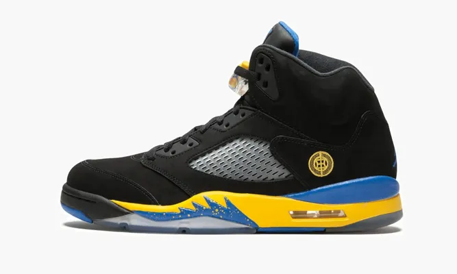Кроссовки Air Jordan 5 Retro «Shanghai Shen» черный