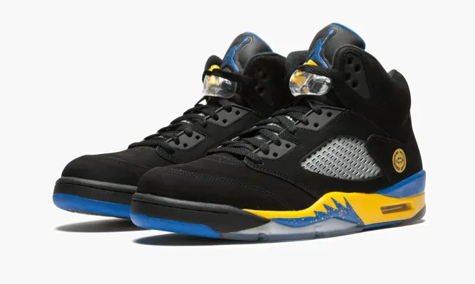 Кроссовки Air Jordan 5 Retro «Shanghai Shen» черный