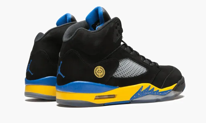 Кроссовки Air Jordan 5 Retro «Shanghai Shen» черный