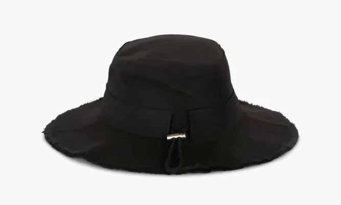 Аксессуары Jacquemus Le Bob Artichaunt Hat «Black» черный