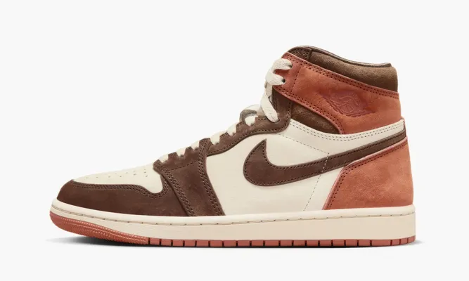 Кроссовки Air Jordan 1 Retro High OG SP WMNS «Dusted Clay» оранжевый