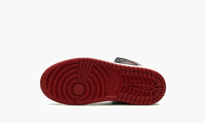 Для самых маленьких Air Jordan 1 Mid PS «Jordan 1 Mid Gym Red» белый