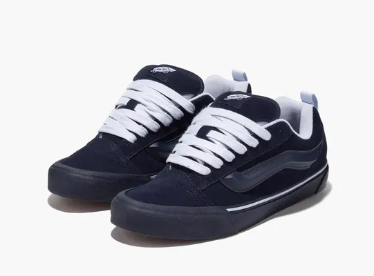 Кроссовки Vans Knu-Skool «Utility Mono Navy» синий