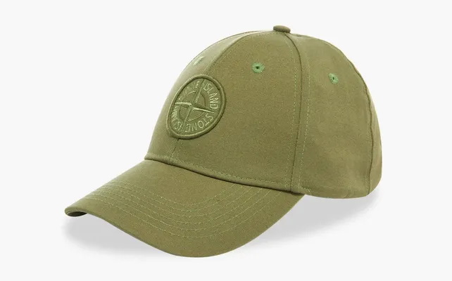 Аксессуары Stone Island Rep Cap «Olive» зеленый