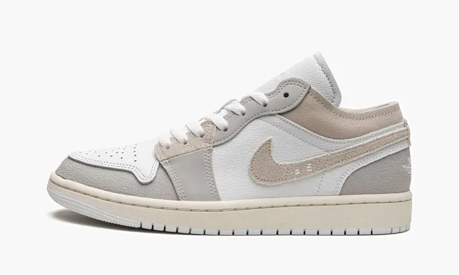 Кроссовки Air Jordan 1 Low SE Craft «Tech Grey» серый
