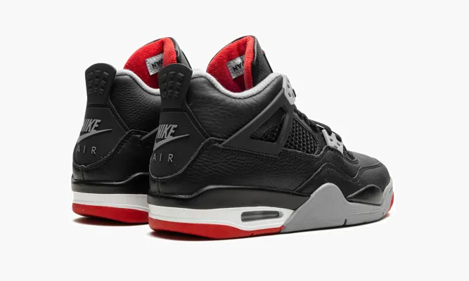 Кроссовки Air Jordan 4 GS «Bred Reimagined» черный
