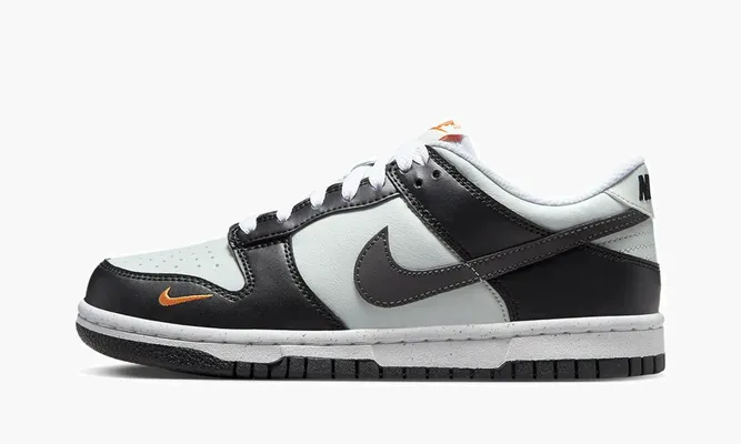 Кроссовки Nike Dunk Low Next Nature GS «Black Bright Mandarin» черный