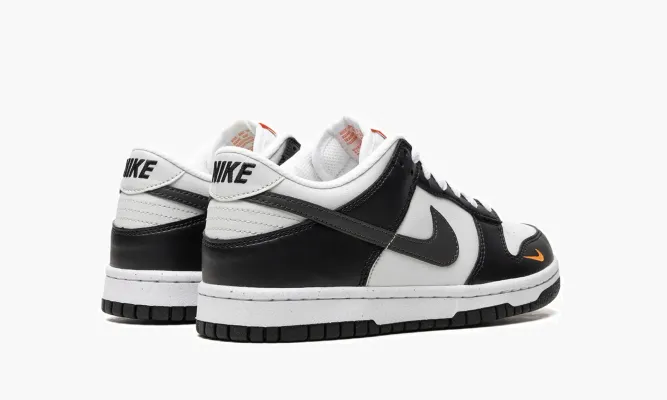 Кроссовки Nike Dunk Low Next Nature GS «Black Bright Mandarin» черный