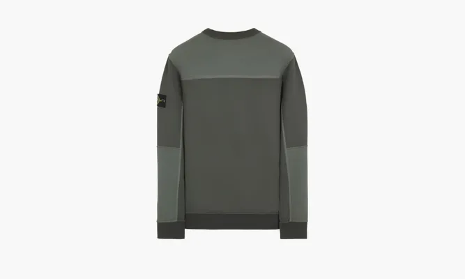 Одежда Stone Island Lightweight Cotton Sweatshirt «Olive» зеленый