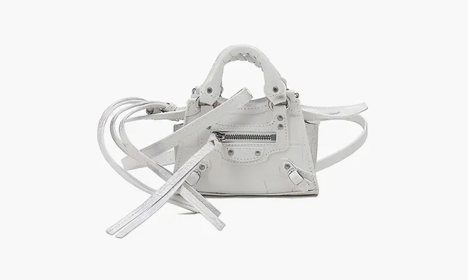 Сумки Balenciaga City Super Nano Shoulder Bag «Neo Classic» белый