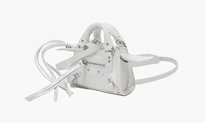 Сумки Balenciaga City Super Nano Shoulder Bag «Neo Classic» белый