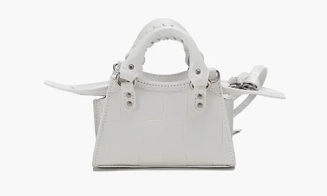 Сумки Balenciaga City Super Nano Shoulder Bag «Neo Classic» белый