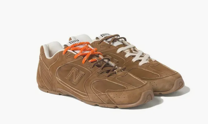 Кроссовки New Balance Miu Miu X 530 «Brown» коричневый