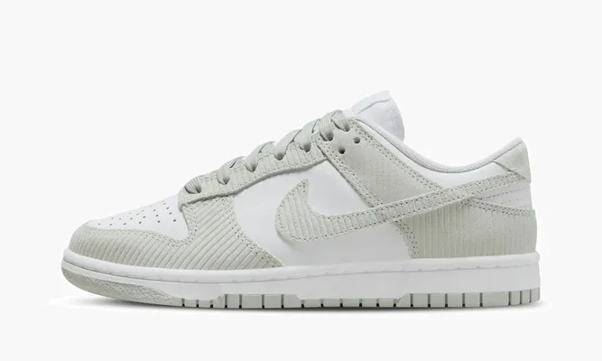 Кроссовки Nike Dunk Low WMNS «Grey Corduroy» серый