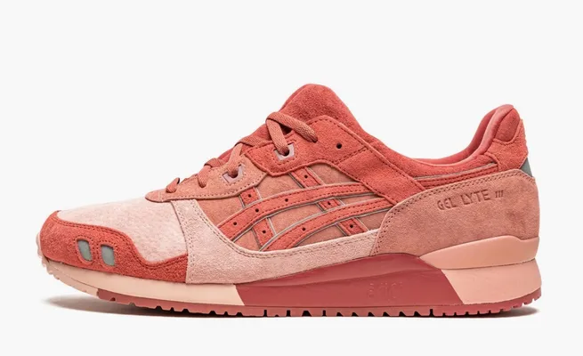 Кроссовки Concepts x Gel Lyte 3 «Otoro» розовый,красный