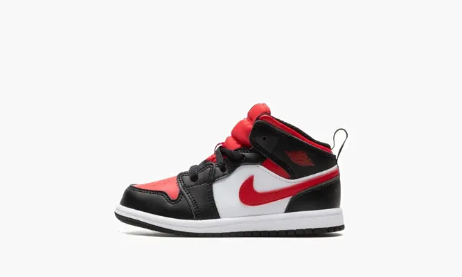 Для самых маленьких Air Jordan 1 Mid TD «Alternate Bred Toe» бежевый