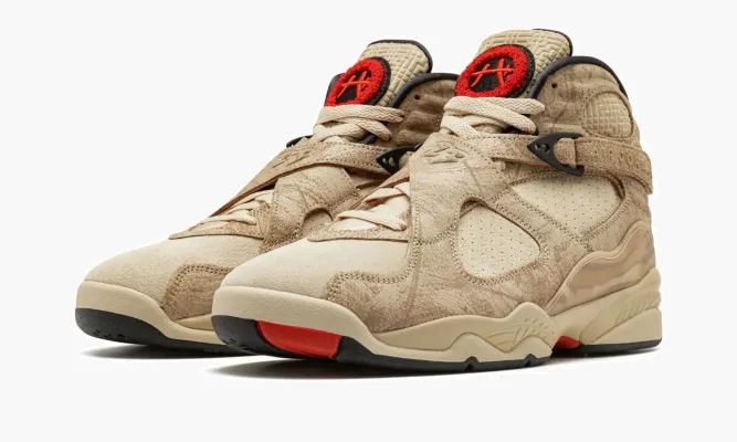 Кроссовки Air Jordan 8 «Rui Hachimura» бежевый