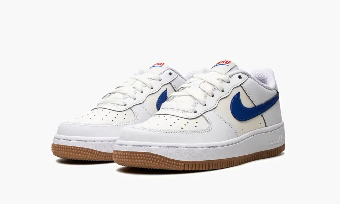 Кроссовки Air Force 1 Low GS «White Game Royal» белый