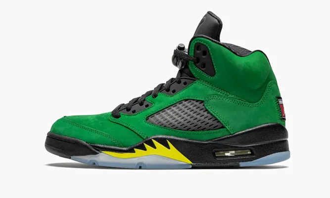 Кроссовки Air Jordan 5 Retro SE «Oregon» зеленый