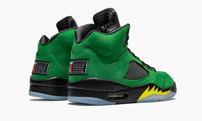 Кроссовки Air Jordan 5 Retro SE «Oregon» зеленый