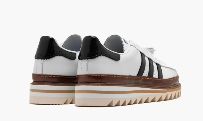 Кроссовки Adidas Superstar «Clot White Crystal Sand» белый