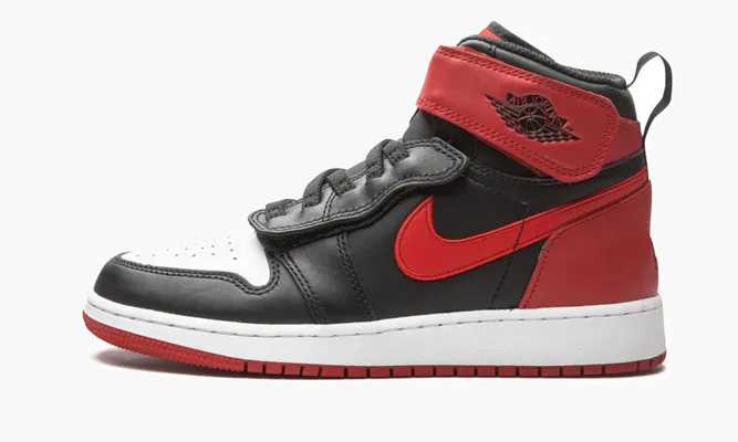 Кроссовки Air Jordan 1 HI Flyease GS черный