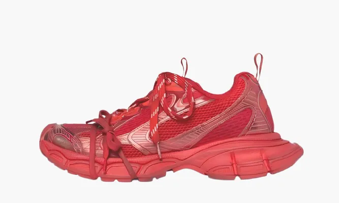Кроссовки Balenciaga 3xl «Red» красный