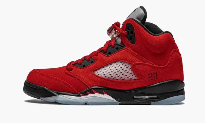 Кроссовки Air Jordan 5 Retro GS «Raging Bull 2021» красный
