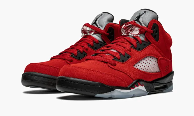 Кроссовки Air Jordan 5 Retro GS «Raging Bull 2021» красный