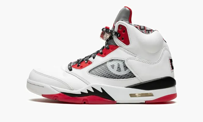 Кроссовки Air Jordan 5 Retro Q54 «Quai 54 -2021» белый