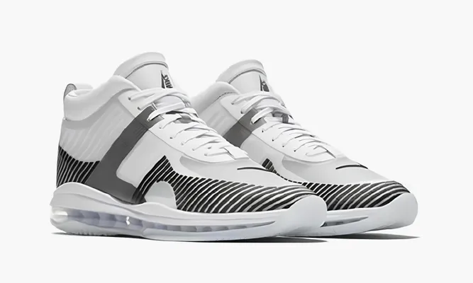 Для баскетбола Nike Lebron Icon «John Elliott Black-white» белый