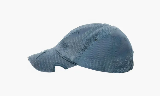 Аксессуары Balenciaga Laser Destroyed Cap «Faded Blue» lightBlue
