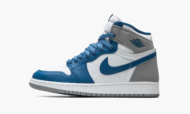 Кроссовки Air Jordan 1 Retro High OG GS «True Blue» синий