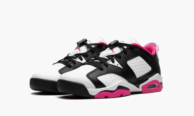 Кроссовки Air Jordan 6 Low GS «Fierce Pink» черный