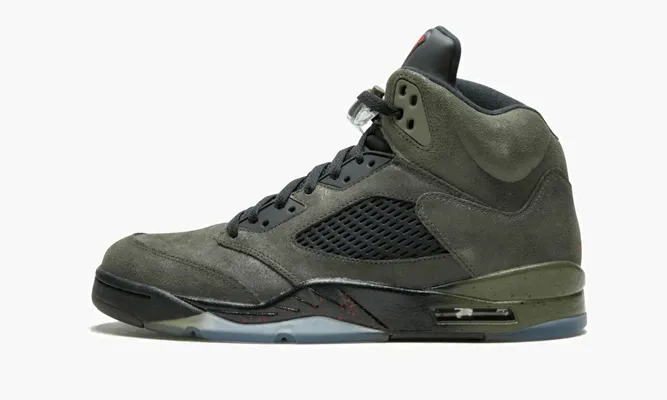 Кроссовки Air Jordan 5 Retro «Fear Pack» зеленый